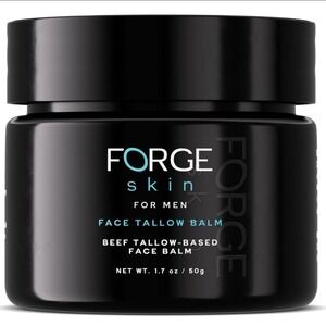 FORGE SKIN Wrinkle Defense Beef Tallow Balm for Men TALLOW-BASED Moisturizer NEW